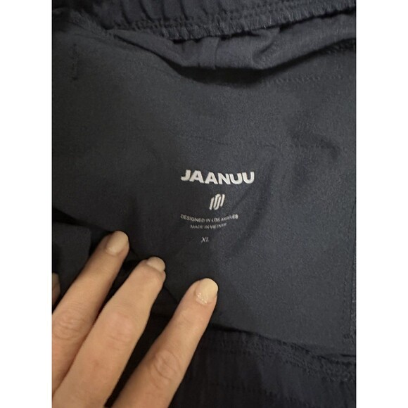 Women’s Jaanuu Scrub Set Navy Blue XL Kerr Pants & 2 Tops EUC! - Picture 5 of 7